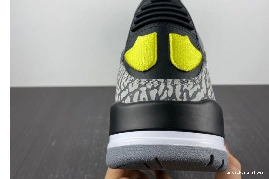 EP Retro HO11-MNJDLS-5 Crew Jordan 3 Black Pit HO11-MNJDLS-5 Oregon Ducks 0501